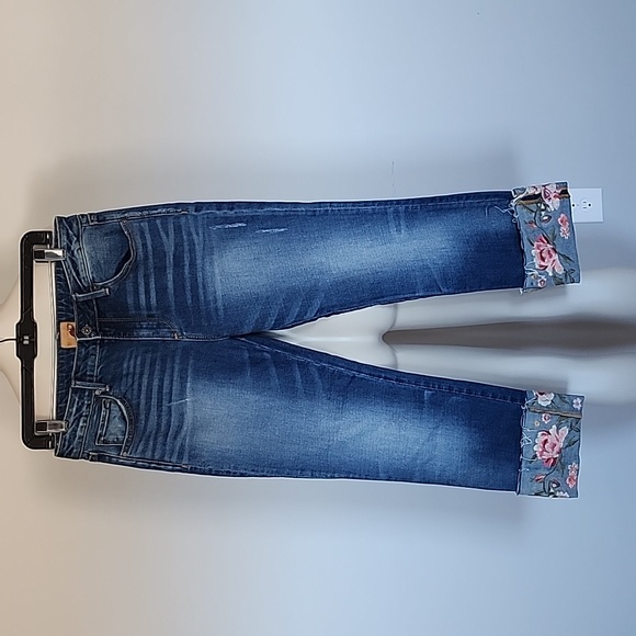 DRIFTWOOD Jeans Driftwood Colette Embroidered Cuffed Jeans29 Poshmark